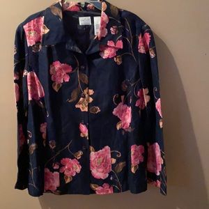 Blazer jacket  it’s pink navy blue